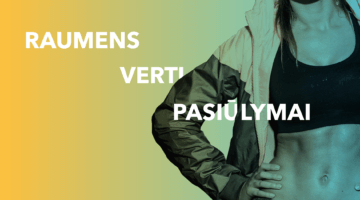 Nauji tikro raumens verti pasiūlymai jau FitClub klubuose!